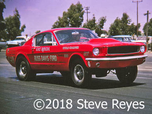 Drag racer and Funny Car pioneer Gaspar Gas Ronda, 1926-2017