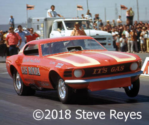 Drag racer and Funny Car pioneer Gaspar Gas Ronda, 1926-2017