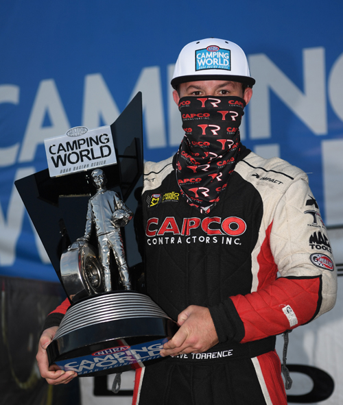 Antron Brown clinches third NHRA Top Fuel championship