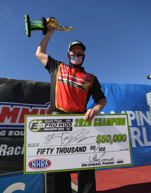 Stevie "Fast" Jackson Wins Second Consecutive Pro Mod Championship Title