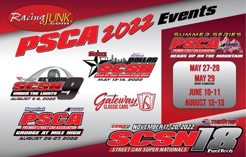PSCA Announces 2022 SCSN Schedule PSCA Announces 2022 SCSN Schedule