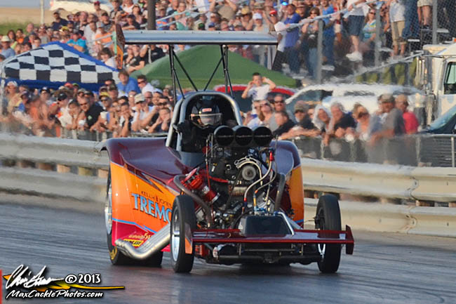 Kinsley Last Man Standing at Pro Mod vs. Fuel Altered Showdown