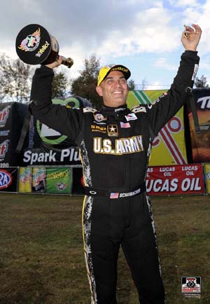 LAS VEGAS 2 - Top Fuel Star Tony Schumacher Stays Focused on Adding ...