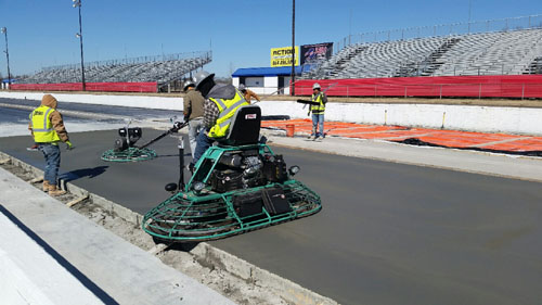 Atlanta Dragway Improvements Include New Concrete Starting Line ...