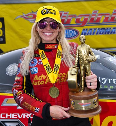 DALLAS - Courtney Force Eyes Countdown to the Championship Turnaround
