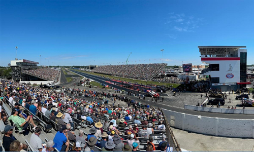 INDY - World's Biggest Drag Race Draws Huge Live Audience on Fox
